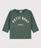 Langärmeliges Baby-T-Shirt aus Baumwolle grün VALLEE