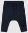 Baby-Leggings aus Bio-Baumwolle mit Katzenkopf-Motiv blau SMOKING