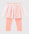 Baby-jeggingrock mädchen rosa ROSAKO/rosa COPPER