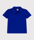 Kurzärmeliges Jungen-Poloshirt aus Baumwolle