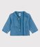 Babyjacke aus leichtem Bio-Denim blau DENIM CLAIR