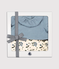 Baby-Geschenkset Bluse und Hose variante 1