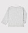 Baby-Cardigan aus 2x2-Rippstrick aus Bio-Baumwolle grau BELUGA CHINE