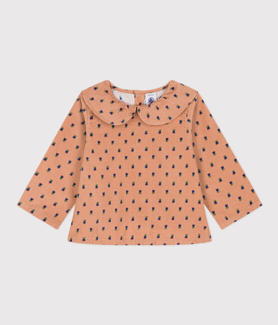 Langärmelige Baby-Bluse aus Nicki SIENNA/ MULTICO