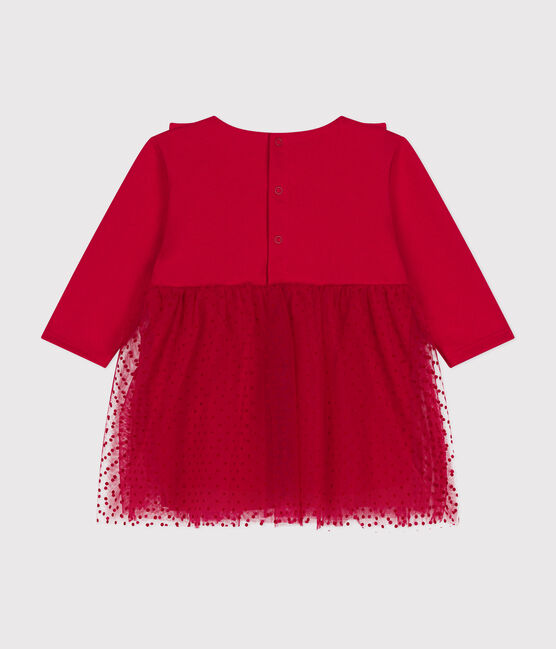Baby-Kleid aus Baumwolle und Tüll COULIS