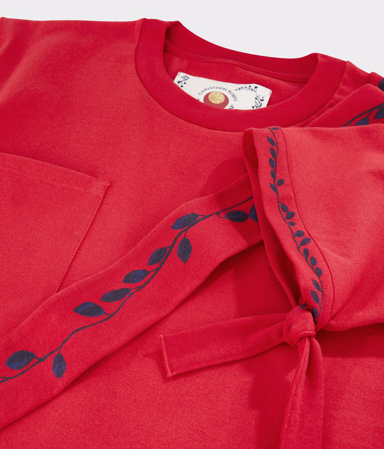 T-Shirt Christoph Rumpf x Petit Bateau rot