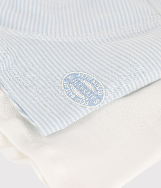 2er-Set Boxershorts aus Baumwolle mit Ringelstreifen für Jungen variante 1