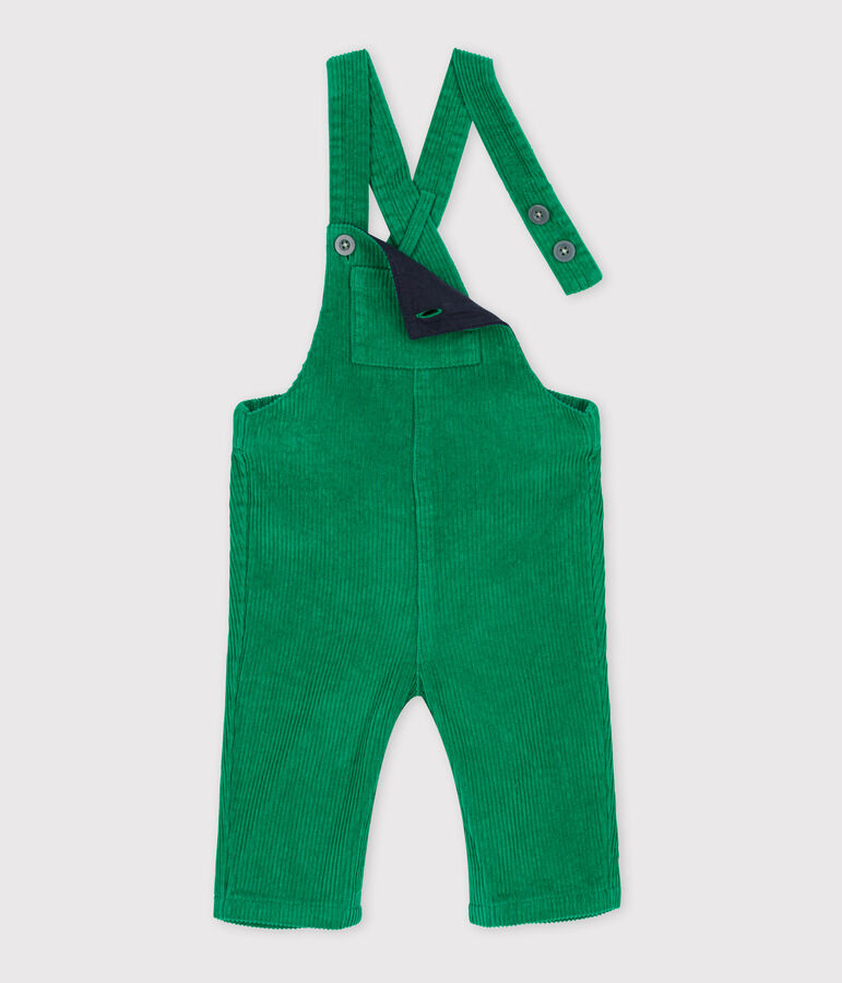 Lange Babylatzhose aus Cord MATCHA