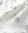 Babyfäustlinge aus Rippstrick weiss MARSHMALLOW/weiss MULTICO