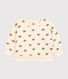 Baby-Sweatshirt aus gestepptem Doppeljersey