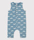 Langer Baby-Overall aus Molton