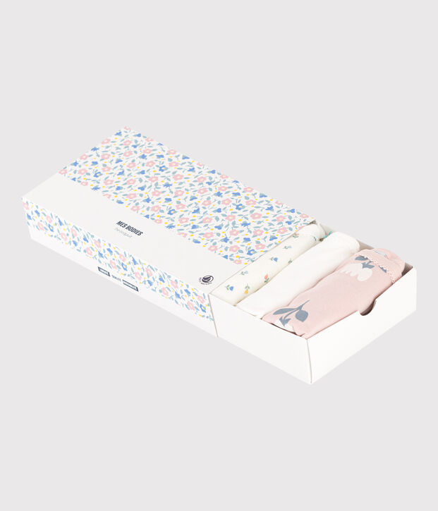 5er-Set gebl&uuml;mte tr&auml;ger-body aus Baumwolle vielfarbig