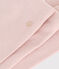 Baby-Leggings aus einfarbiger Baumwolle rosa SALINE