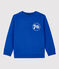 Kinder-Sweatshirt aus Molton für Jungen blau MAJOR