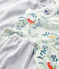2er-Set Kinderpyjamas aus Baumwolle mit Ringelstreifen und Dinosaurier-Print für Jungen variante 1