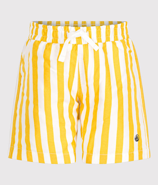 Badeshorts für Jungen. gelb MARSHMALLOW/ NECTAR