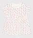 Babykleid aus Molton mit integriertem Body