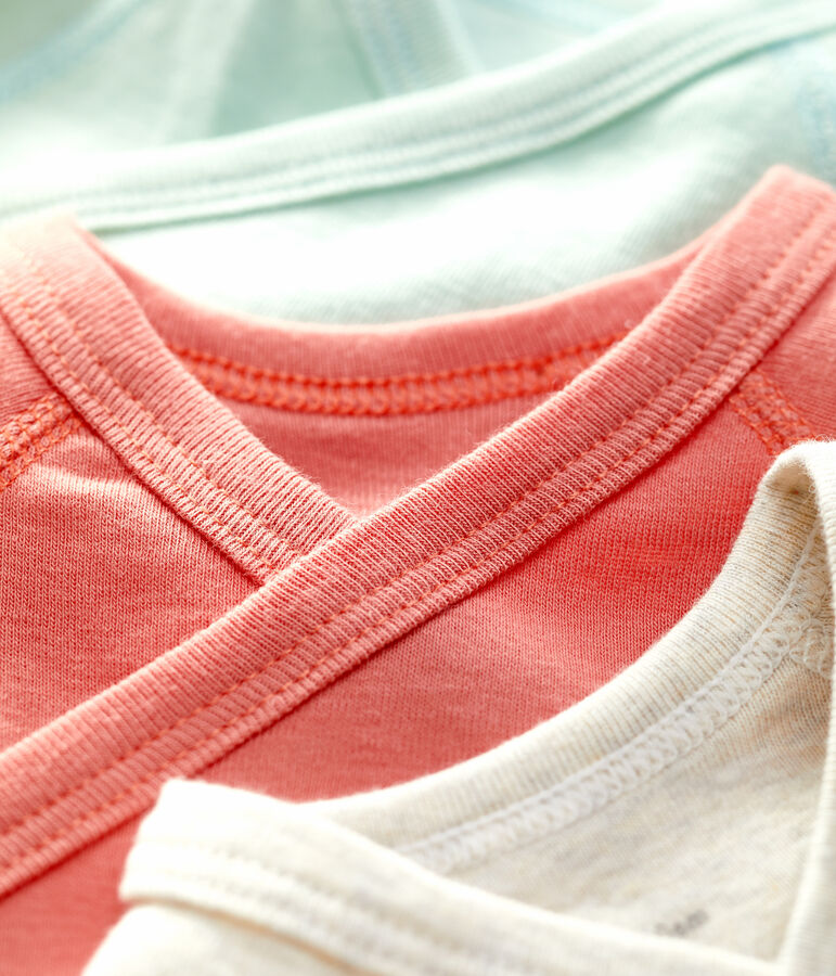 3er-Set Baby-Bodys aus Bio-Baumwolle variante 1