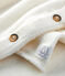 2-teiliges Baby-Set aus Baumwolle, Merinowolle und Polyester weiss MARSHMALLOW