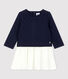 Gestepptes Baby-Kleid für Mädchen