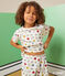 Kinder-Kurzpyjama Mr. Men und Little Miss aus Baumwolle weiss MARSHMALLOW/weiss MULTICO