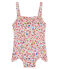 1-Teiliger gemusterter baby-badeanzug mädchen weiss MARSHMALLOW/weiss MULTICO