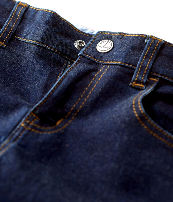 Kinder-Jeanshose in Slim-Fit-Passform für Jungen blau DENIM BLEU FONCE