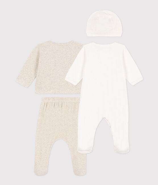 Vierteiliges Baby-Set aus Baumwolle variante 1