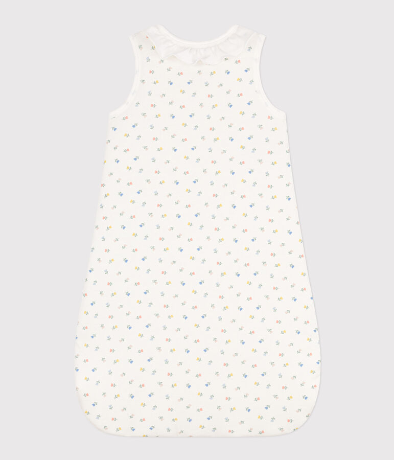 Babyschlafsack aus Baumwolle mit Blumenmotiv TOG 2 weiss/vielfarbig