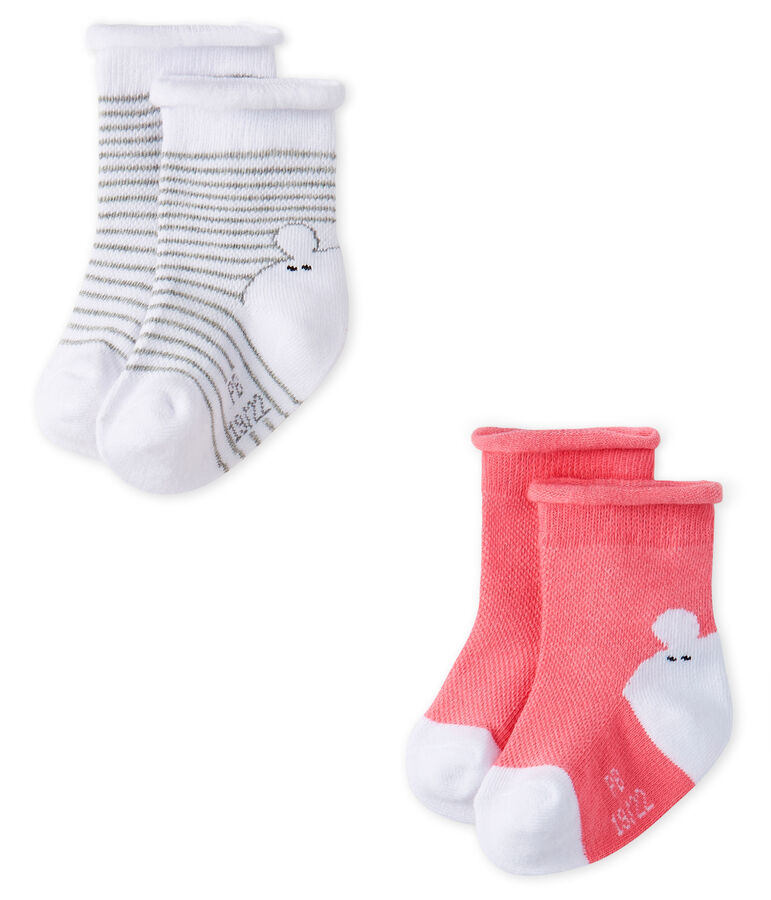 2er-Set Babystr&uuml;mpfe Unisex vielfarbig