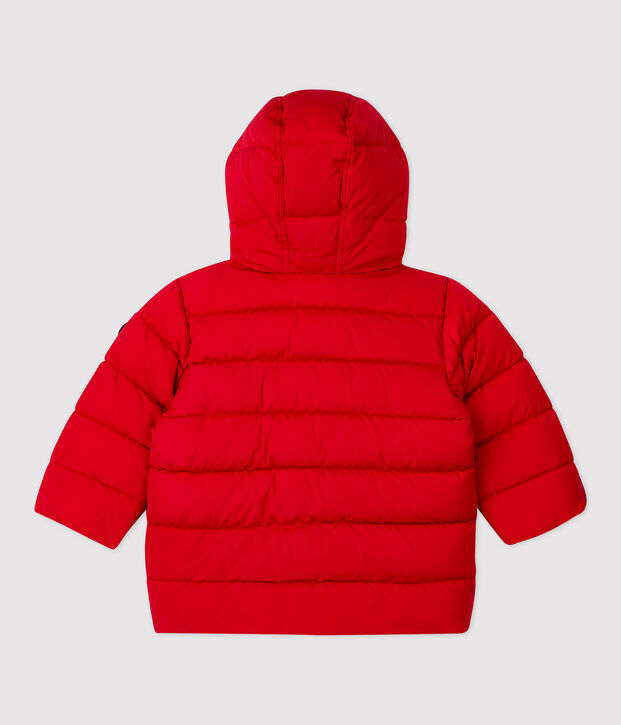 Gesteppter Baby-Anorak rot