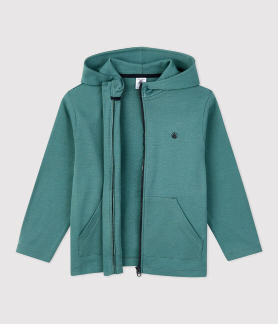 Kapuzen-Sweatshirt für Mädchen und Jungen grün BRUT