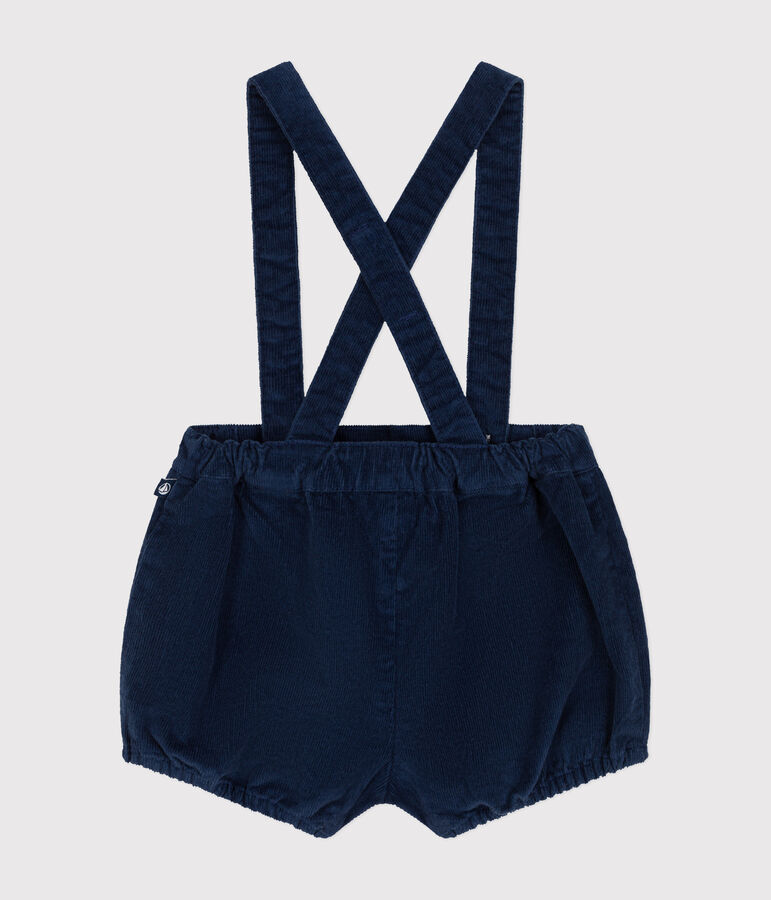 Baby-Tr&auml;gershorts aus Cord blau