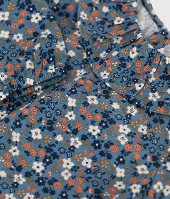 Langärmelige Babybluse aus Musselin-Stoff ROVER/ MULTICO