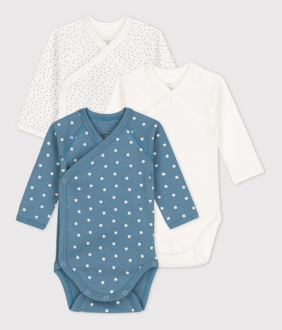 3er-Set langärmelige Baby-Bodys aus Baumwolle variante 2