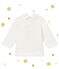 Einfarbiges Baby Jungen Polohemd weiss MARSHMALLOW
