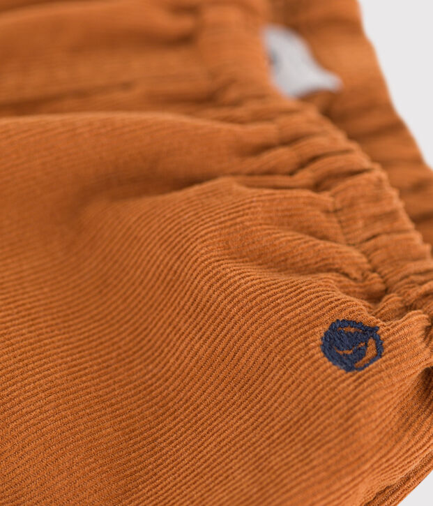 Babyhose aus Feincord braun
