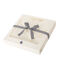 Baby-Badecape aus Frottee weiss MARSHMALLOW