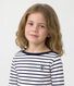 Ikonisches Kinder-Shirt Marini&egrave;re aus Baumwolle mit Streifen