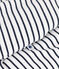 Langer wattierter Baby-Overall aus Baumwolle mit Kapuze weiss MARSHMALLOW/blau SMOKING