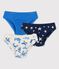 3er-Set Slips aus Baumwolle mit Tiermotiv für Jungen variante 1