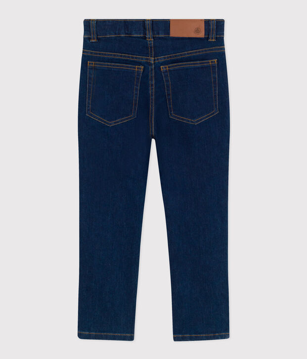 Gerade geschnittene Hose aus Denim f&uuml;r Kinder/Jungen blau