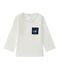Baby-Jungen-T-Shirt in Uni weiss MARSHMALLOW