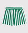 Baby-Badeshorts mit Streifenmuster grün MARSHMALLOW/ JARDIN