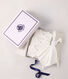 Newborn-Geschenkset aus bestickter Baumwolle