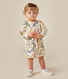 Langärmeliges Baby-Kleid