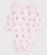 Langärmeliger Baby-Body Mädchen
