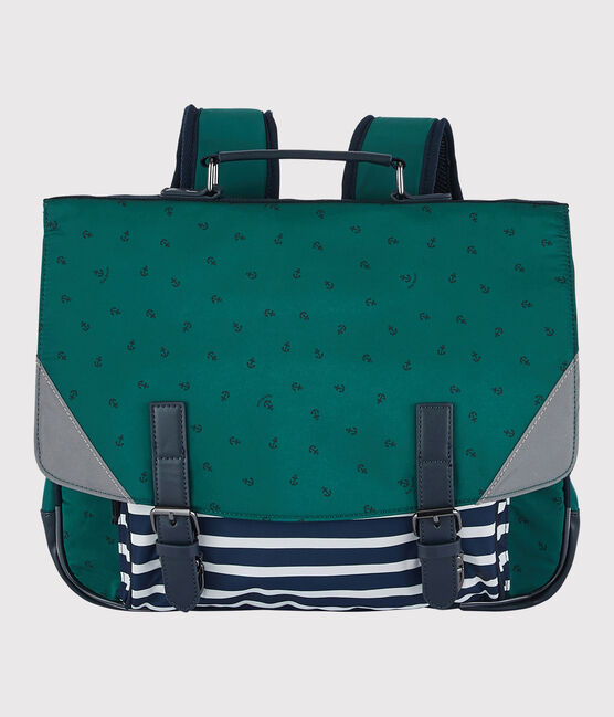 Kinder-Schultasche für Mädchen und Jungen grün PINEDE/blau SMOKING