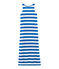 Armelloses kleid damen blau RIYADH/weiss MARSHMALLOW