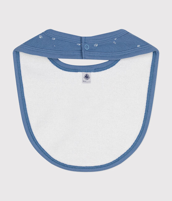 Baby-Lätzchen aus Baumwolle blau BEACH/ MARSHMALLOW